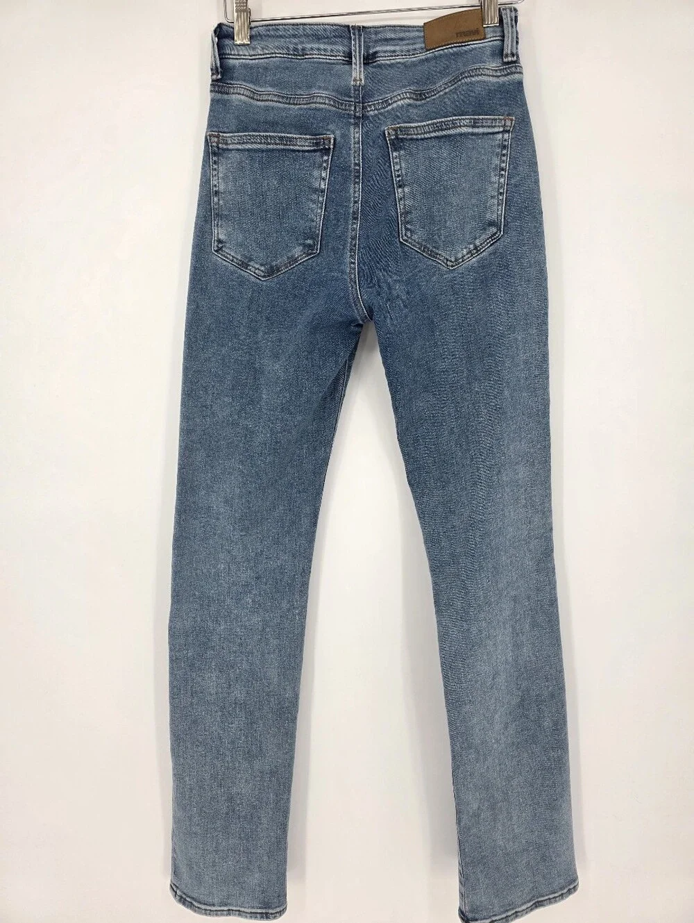 Mavi Kendra Mid Rise Straight Leg Jeans Women's‎ 27/32 Light Wash Stretch Denim